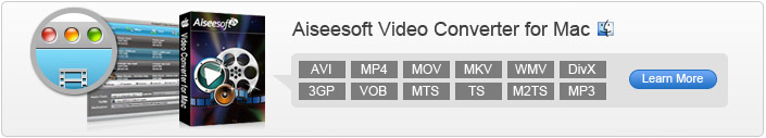 iSkysoft Video Converter for Mac